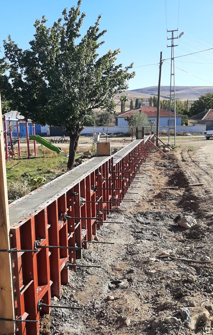 ankara bahçe duvarı, mt inşaat